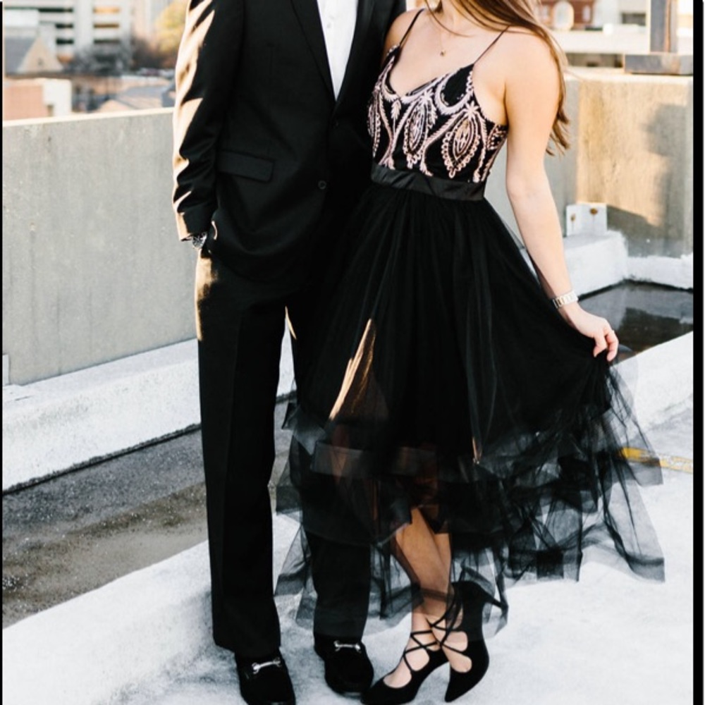 NYE Black & Gold Dress